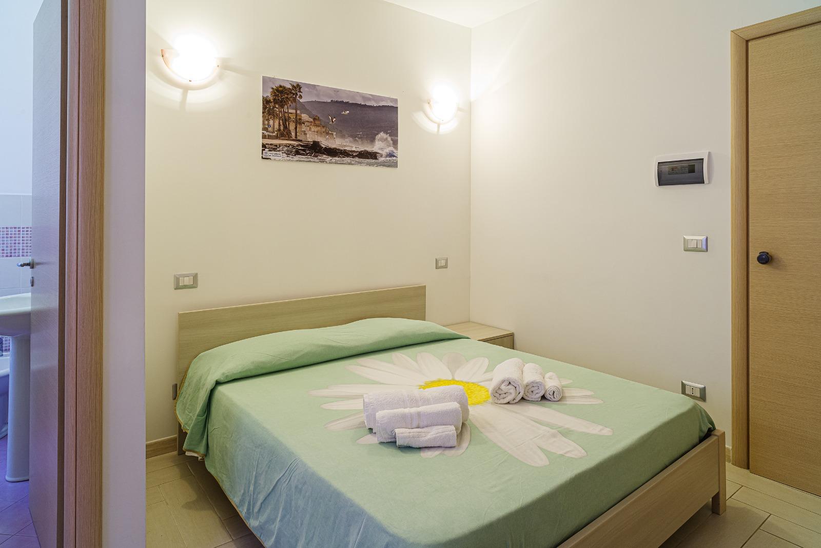 Dettaglio dell'arredo dell'Hotel La Marina nel Cilento